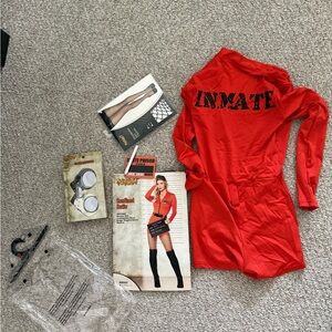 Inmate Costume Set